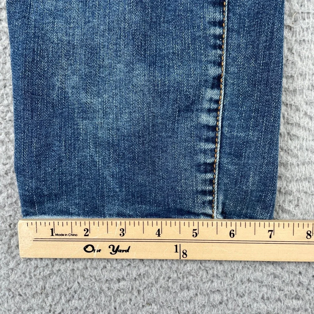 True Religion Jeans Mens 32 Blue Rocco Relaxed Skinny Denim Casual Classic